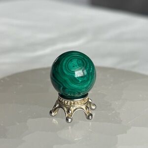 Malachite mini sphere